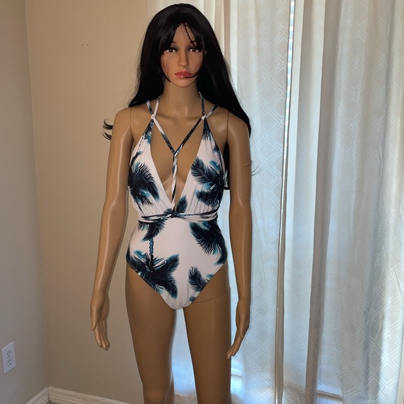 Long string multiple wear high waisted bathing suits - Picture 1 of 7